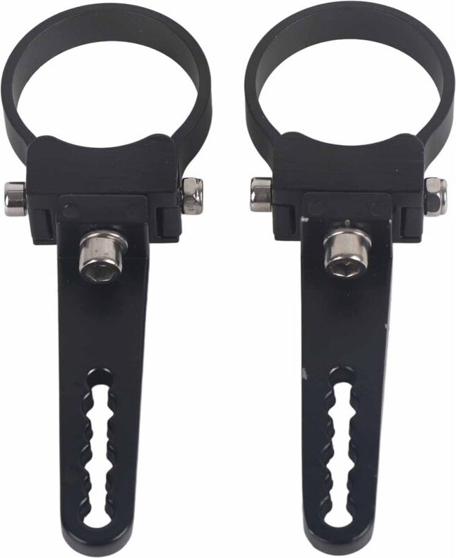 Zoternen - 2 Zoll Aluminiumrohr-Montagehalterungsklemmen für LED-Aluminiumrohre für Geländewagen