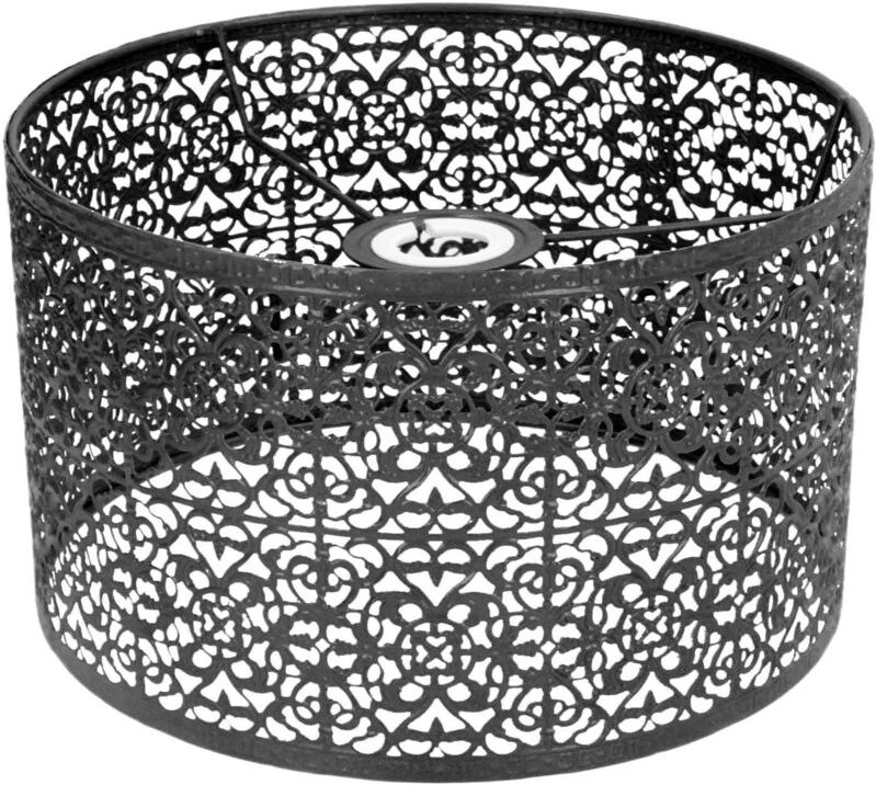 Fafeicy Lampenschirm mit Aussparungen E27 E14 Universell einsetzbar Exquisite Lampenabdeckung aus Eisenmaterial für Wohn...