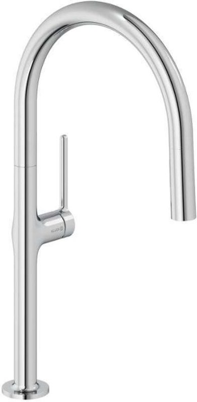 Kludi Reef - Spültischarmatur mit herausziehbarer Brause, Chrom 508510575