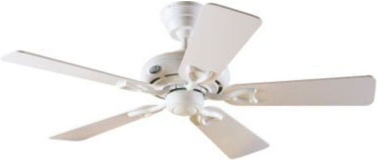 Deckenventilator Seville II 112 cm Weiß mit Zugkette