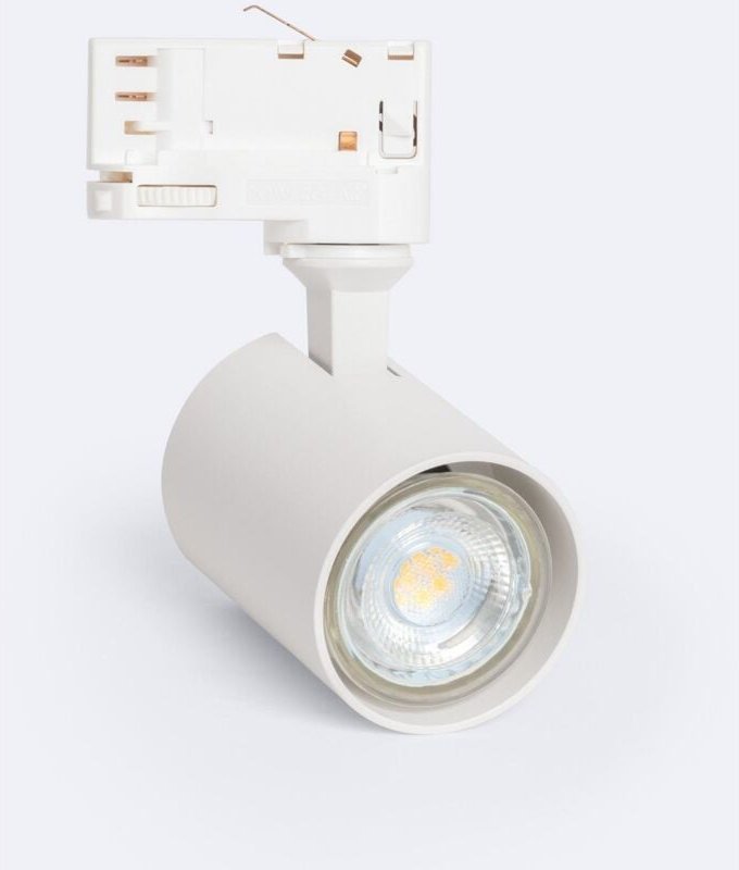 Efectoled - 3-Phasenstromschiene Strahler Niko für GU10-Glühbirnen Weiß