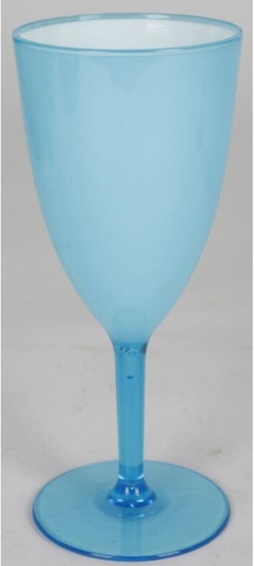 18x Glas Kunststoff Gläser Becher Wein Getränke Geschirr Trinken Camping Boot