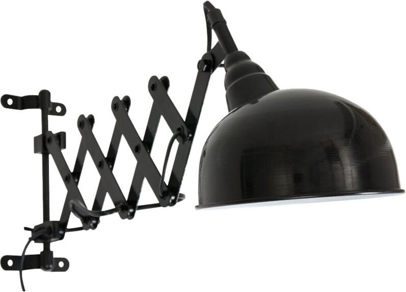 Steinhauer - wandleuchte - Yorkshire - schwarz - metall -