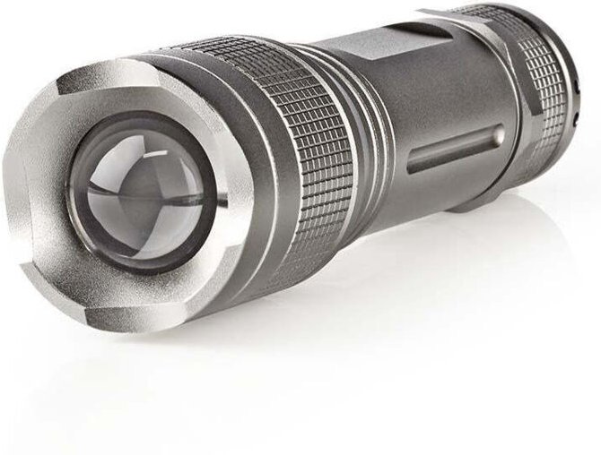 Led taschenlampe batteriebetrieben 45 v dc 5 w 3x aaalr03 angegebener lichtstrom 330 lm beleuchtungsreichweite 200 m abs...