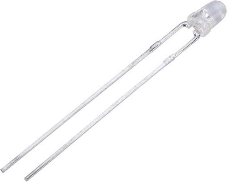 Kingbright LED bedrahtet Rot Rund 3 mm 1300 mcd 34 ° 30 mA 1.9 V