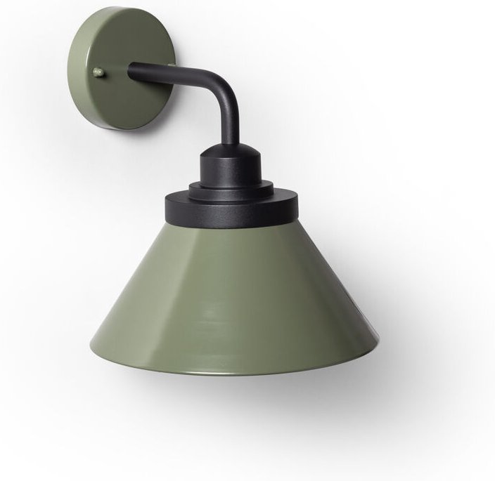 Efectoled - Wandleuchte Außen Aluminium Medow Grün