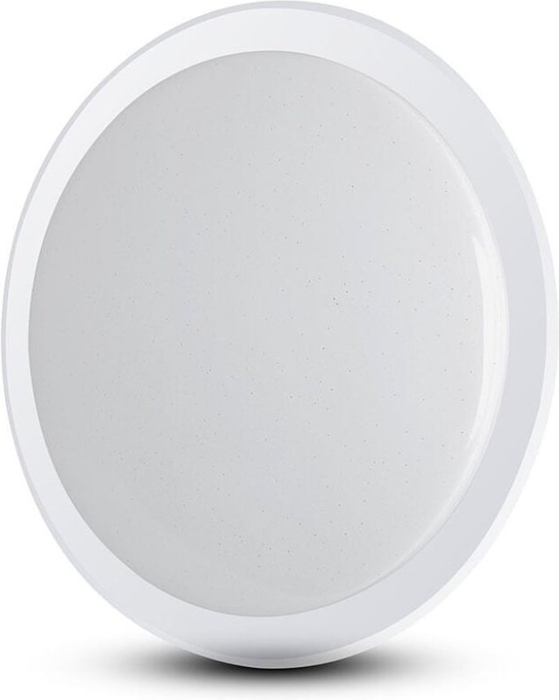 V-tac - 24W Runde led Deckenleuchte 3-in-1 Sterneneffekt Google/Alexa dimmbar