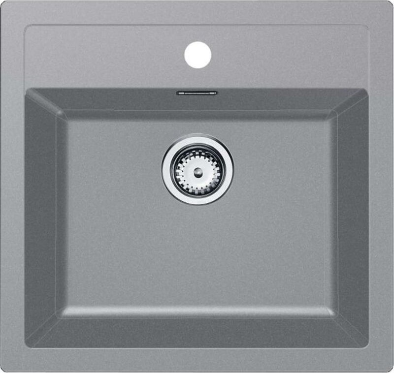 Franke - Sirius - Tectonite-Spüle sid 610, 56x53 cm, grau 143.0650.860