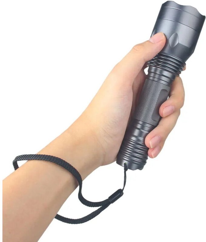 Tragbare UV-Taschenlampe, Aluminiumgehäuse, 365 nm, LED-Schwarzlicht zur Erkennung gefälschter Dokumente