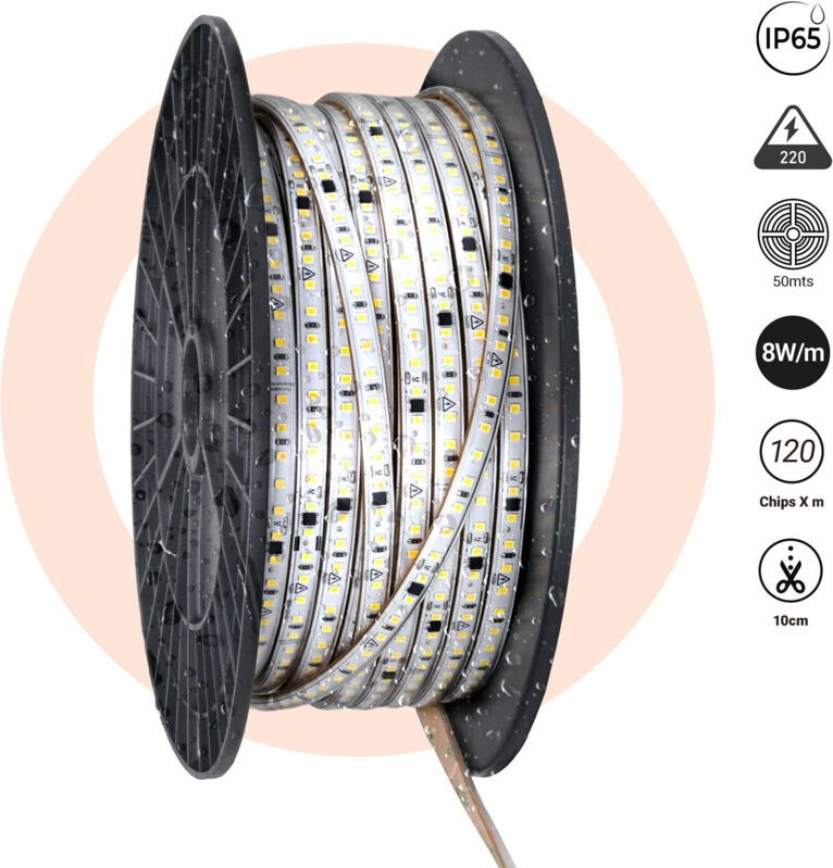 Barcelona Led - 3M Klebeband für LED-Streifen 12 mm - Doppelseitig - IP67 - 33