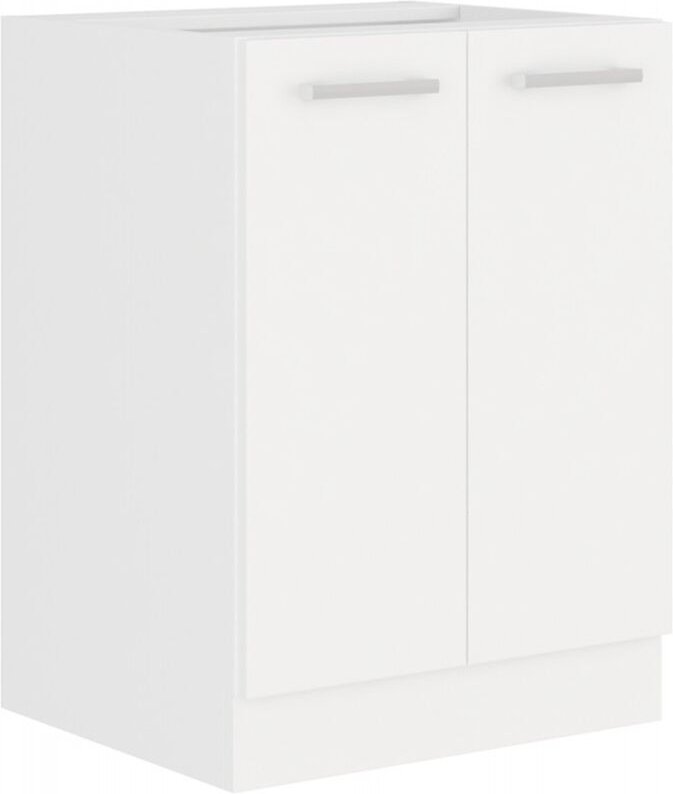 Küchen Preisbombe - eko White Unterschrank 60 Weiss matt Küchenzeile Küchenblock Küche Einbauküche