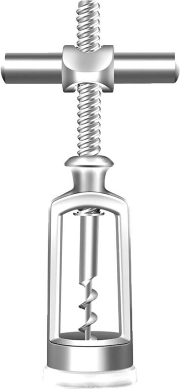 Korkenzieher - Klassischer Schraubkorkenzieher - DIY-Korkenzieher - Weinöffner - Professioneller, multifunktionaler, tra...