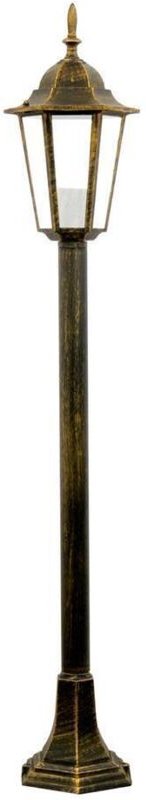 Liguria Garten-Stehleuchte 96m E27 IP43 Patina Goldlux 202253