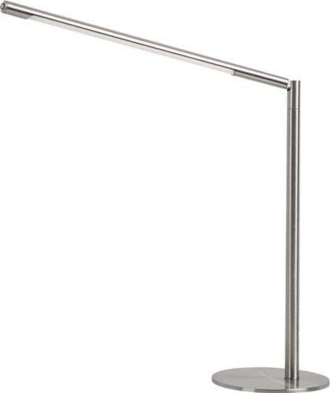 Schreibtischleuchte Aura silber H.max.420mm Standfuß m.LED HANSA