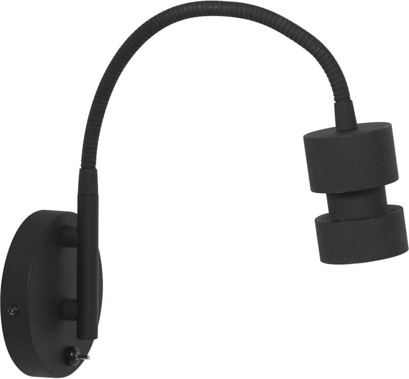 Steinhauer - Wandleuchte Wandlampe Schlafzimmerleuchte Leselampe schwarz verstellbar led