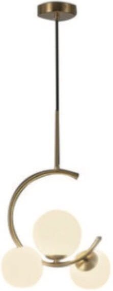 Sickle P3 – eine moderne milchige Kugellampe