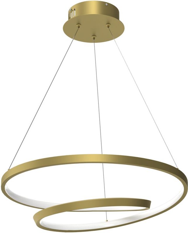 Goldene LED-Hängelampe LUCERO Milagro ML7950