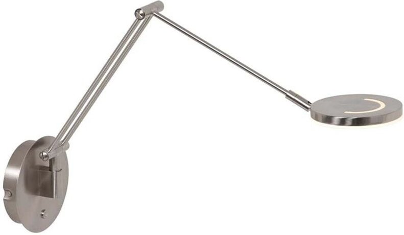 Steinhauer - wandleuchte - Soleil - stahl - glas metall -