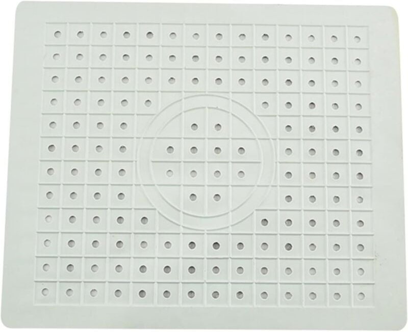 Küchenspülmatte, Spülbeckenmatte, TPR-Spülbeckenmatte, rutschfeste Matte mit Wasserfilter, geeignet für Badezimmer und K...