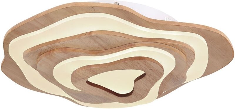 Globo - deckenleuchte - Jacks - braun - holz - LED - 41768-40