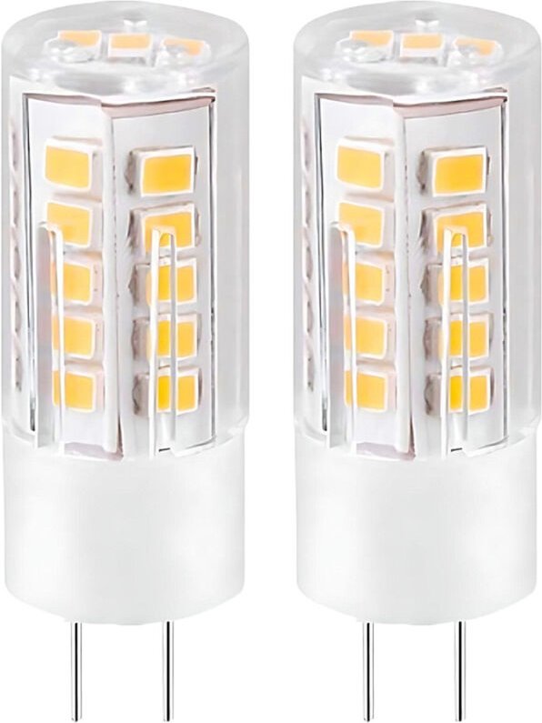 7hsevenon - 2er-Pack Bipin G4 LED-Lampen, 3 w, äquivalent zu 25 w, 249 lm, 3000 k, 25.000 h