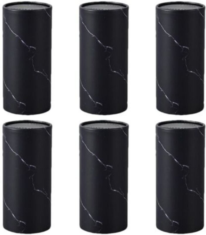 Set mit 6 zylindrischen Auto-Taschentuchhaltern, runden Auto-Taschentuchboxen, Auto-Becherhaltern, 14,5 x 6,8 cm