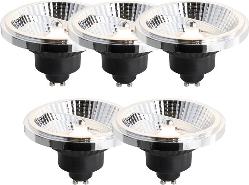 Luedd - 5er-Set GU10 Dimmbare LED-Lampe 111mm 10,5W 770lm 2700K