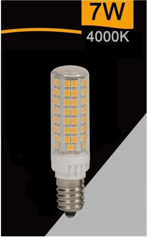 Trade Shop - LED-LAMPE E14 7W 820LM ROHRFÖRMIG NATÜRLICHES LICHT KALT WARM SPARAC-E14-7W-CE2 -