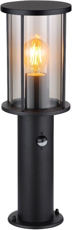 Stehlampe - Gracey - schwarz - metall - ø 14cm - E27 - - Globo