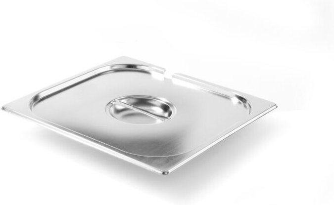 Gastronorm-Deckel mit Löffelaussparung, Kitchen Line, gn 1/1, 530x325mm - Hendi