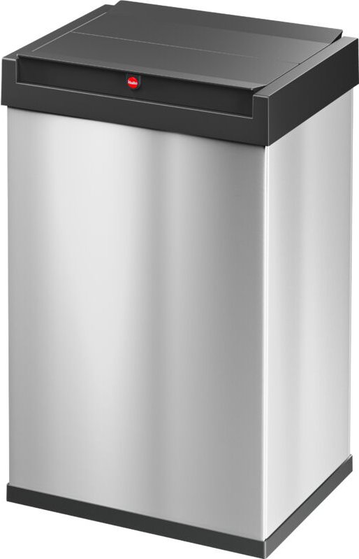Hailo - Abfalleimer Big-Box Swing l 35l Stahlblech weiß 1 Sortierfach