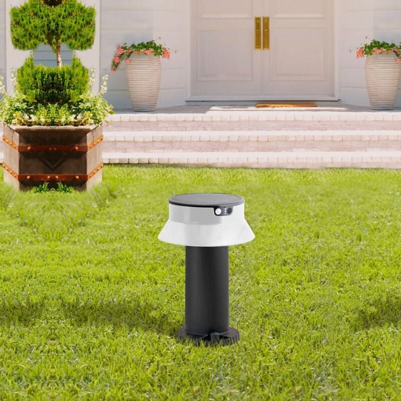 Fumagalli - Solar-LED-Bollard 'felice 400' mit PIR-Sensor - 33 cm - 4000K -