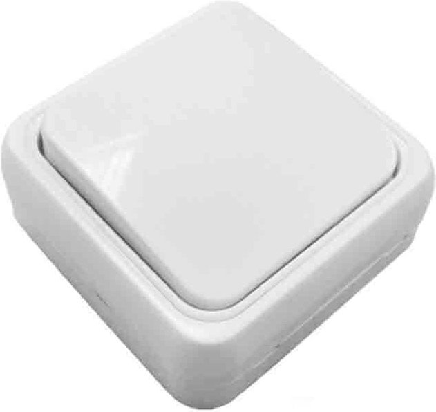 Aufputzschalter, 'Onsen-Serie' (Blisterbeutel) 43161