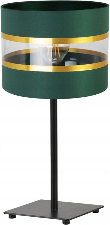 Nachttischlampe, Eleganter Goldener Lampenschirm, 20 Cm