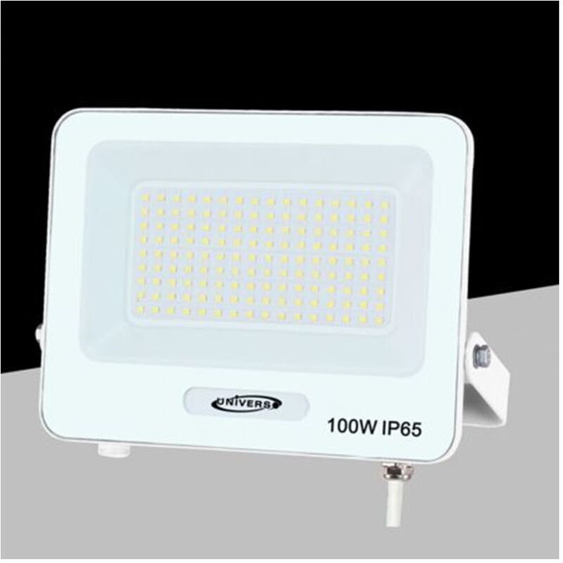 Trade Shop - Licht LED Projektor LED-Flutlicht 100W Slim IP65 Weißes Licht 3000K 4000K 6500K EK05-100W-B -