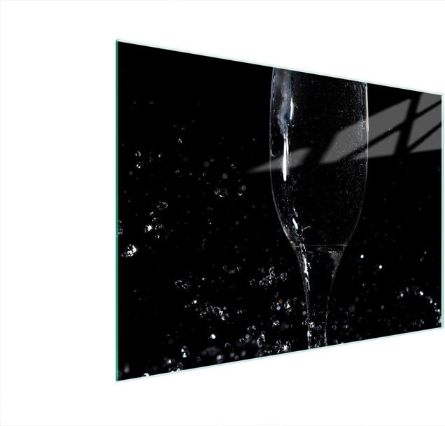 Glasschneidebrett 40x30 Wein