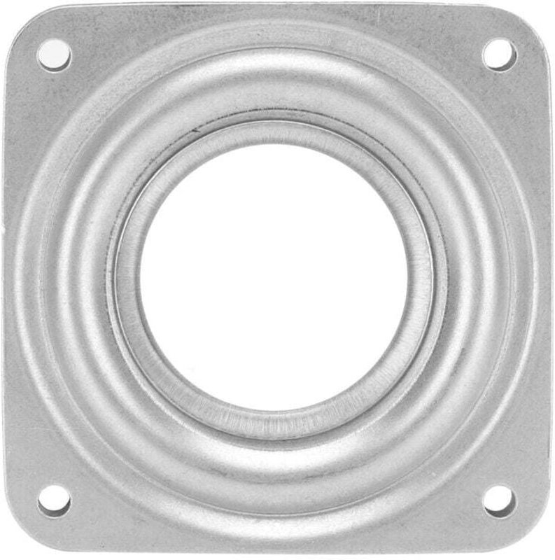 Drehteller mit Vierkantlager, 1 Stück, 360° drehbar, drehbare Drehplatte, Drehlagerplatte, für Sitz, Esstisch, Schreibti...