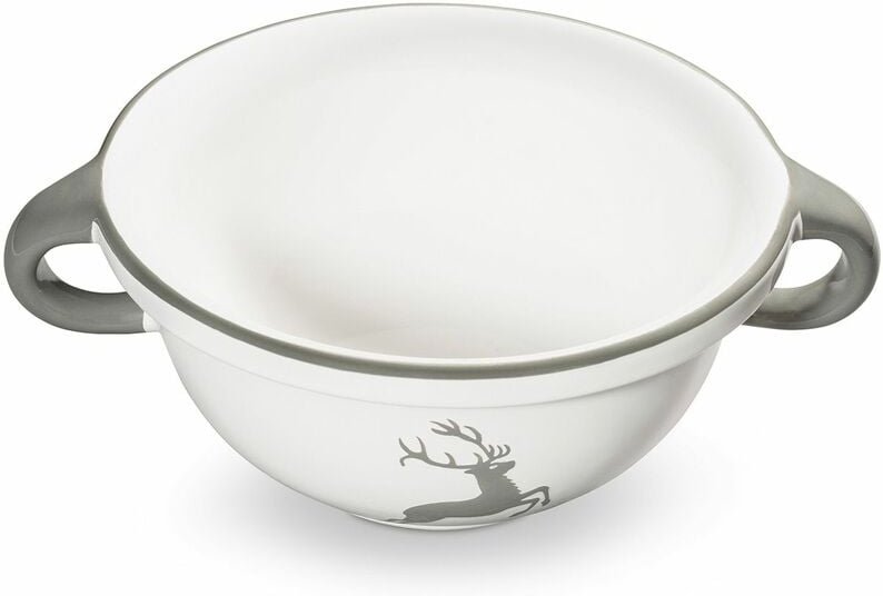 Gmundner Keramik - Grauer Hirsch Weitling (ø 17cm)