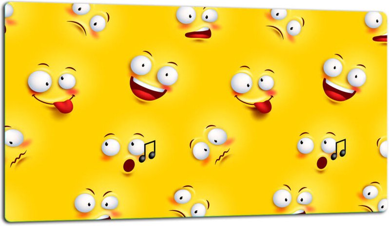 Glasschild Schneidebrett 52x30 Läheln