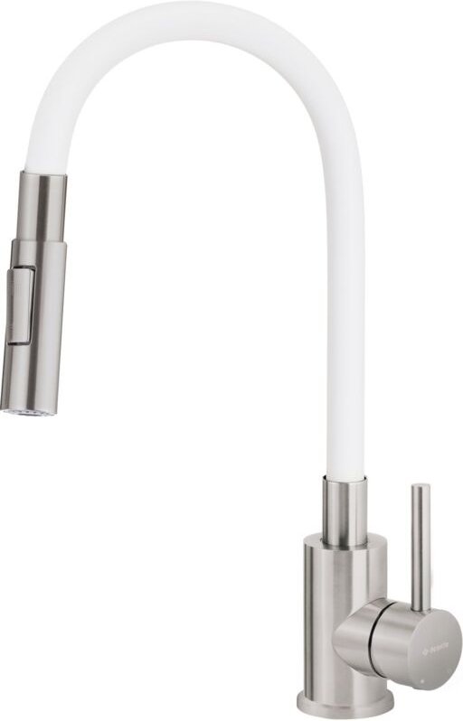 LUNO Küchenarmatur 2 Strahlarten bianco