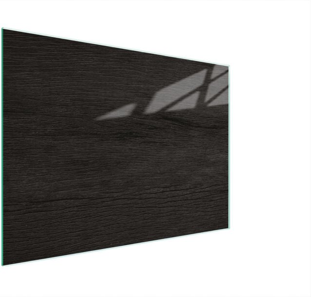 Glasschneidebrett 30x22 Schwarz