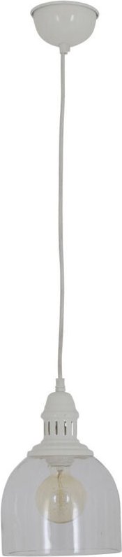 Naeve MUMBAI Kuppelförmige Pendelleuchte Weiß 1xE27