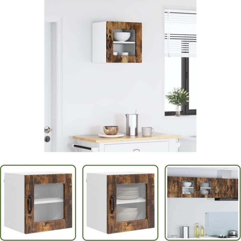 vidaXL Geräucherte Eiche - Küchenschrank Geräucherte Eiche 40 x 31 x 40 cm Holzwerkstoff