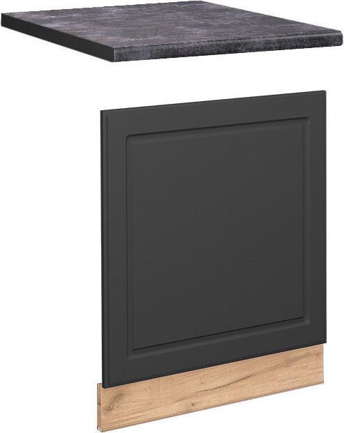 Vicco - Frontblende Fame-Line, Anthrazit-Gold, 60 cm , ap Anthrazit