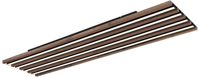 Globo Lighting - Deckenlampe Deckenleuchte Holzleuchte dimmbar Fernbedienung braun led l 120 cm