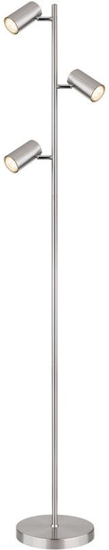 Stehlampe - Robby - nikkel - metall - GU10 - 57910S - Globo