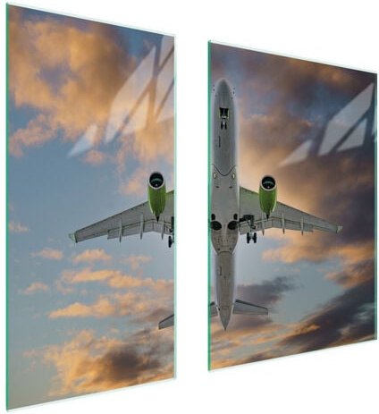 GLASSCHUTZPLATTE 75x52 PLANE