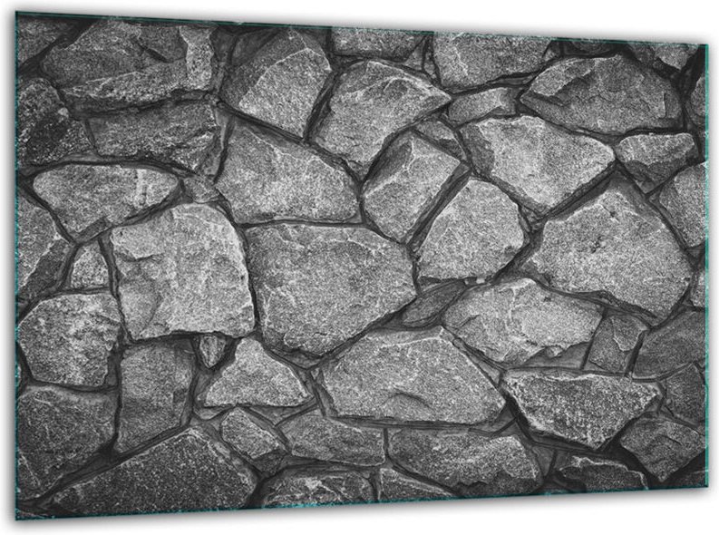 Glashackbrett MIT 30 x 22 Stein Getempert