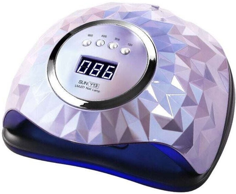 UV-Nagellampe, UV-LED-Nageltrockner mit 4 Timer-Einstellungen, professionelle UV-Lampe für Gel-Nagellack, Auto-Sensor un...