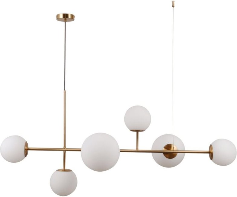 Vailante Moderne 6-flammige Pendel-Deckenleuchte, E27+E14 - Italux